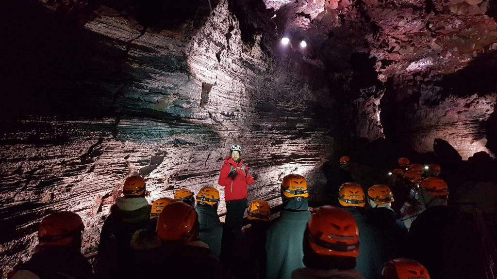 Exploring Raufarhólshellir Lava Tunnel with First Class Travel